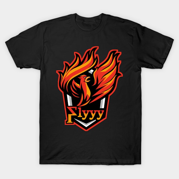 Flyyy by iRoc Omega T-Shirt by Worldly Things LLC.